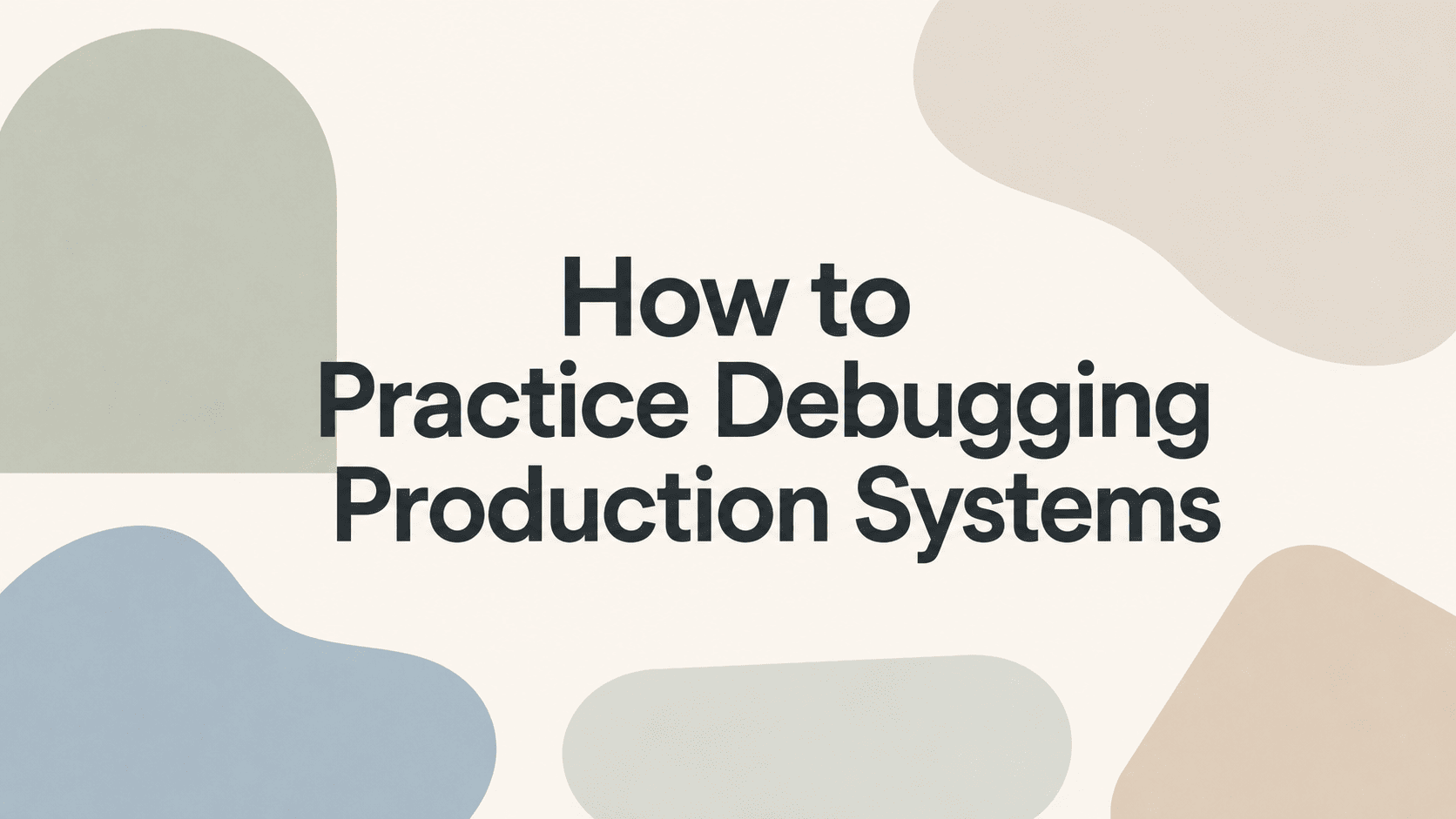 How to Practice Debugging Production Systems | Stealthy McStealth