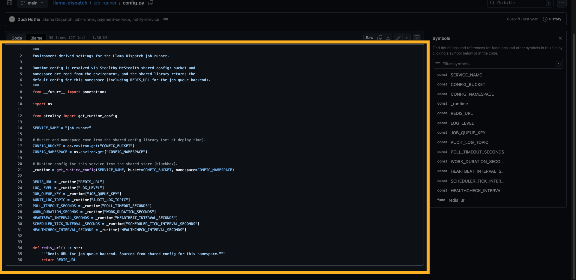 View Config File Content