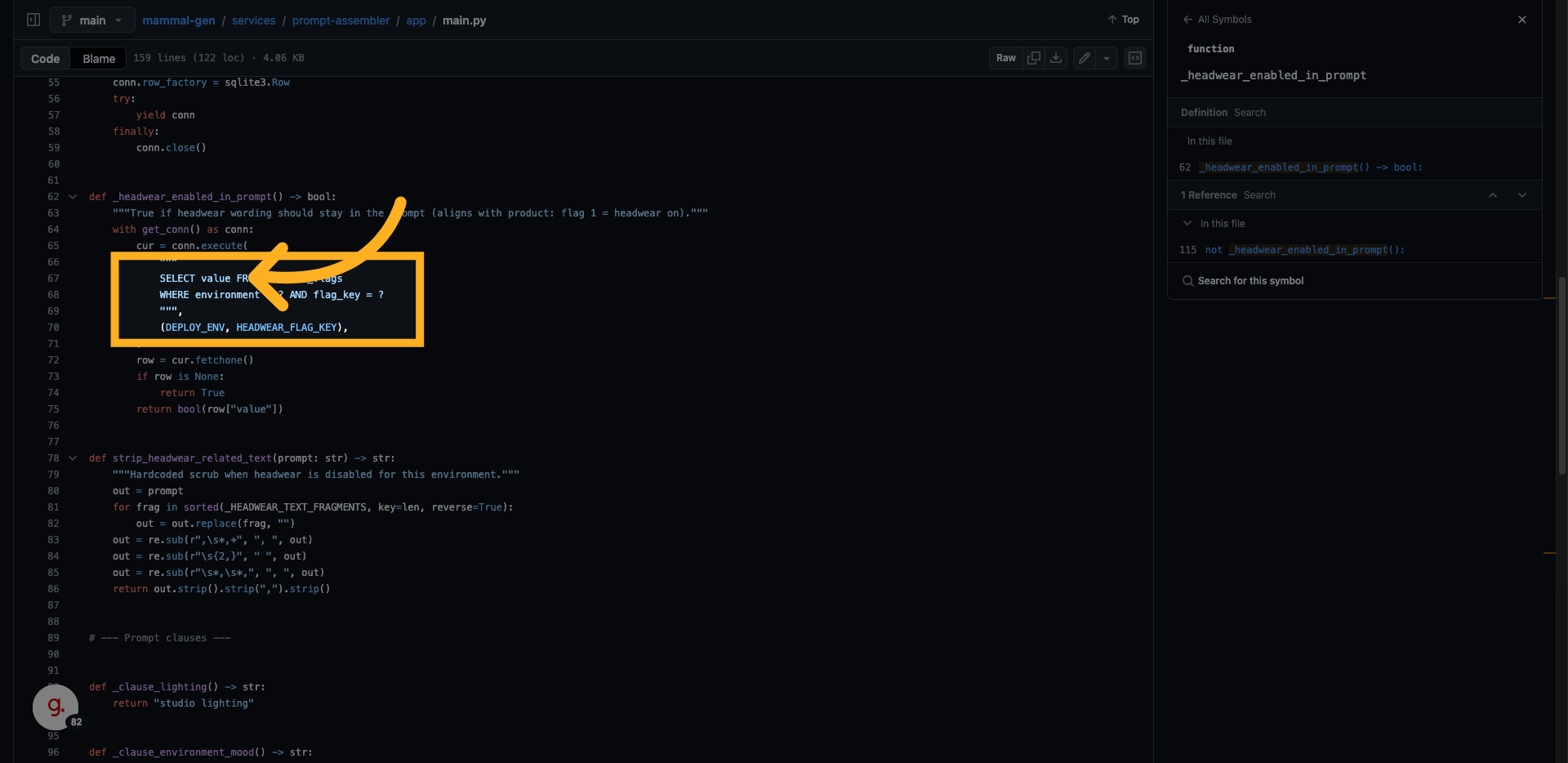 Feature toggle