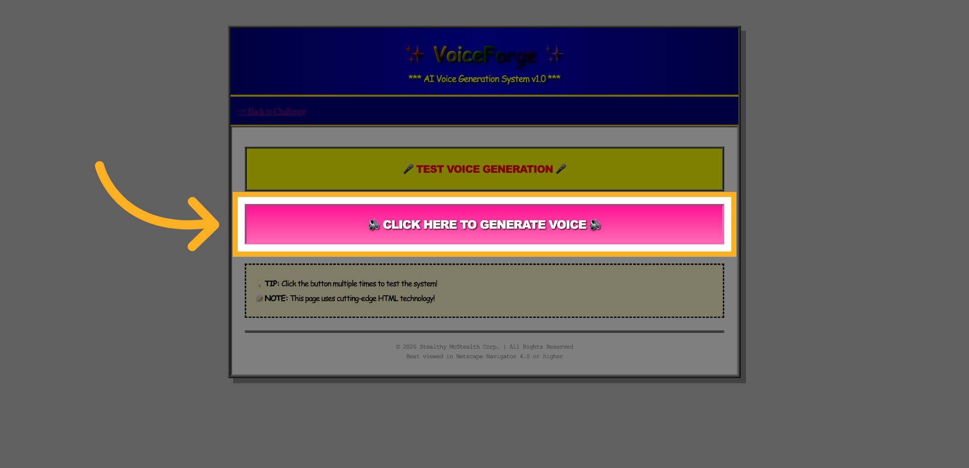Generate Voice Output